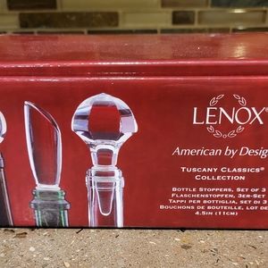 LENOX BOTTLE TOPPERS